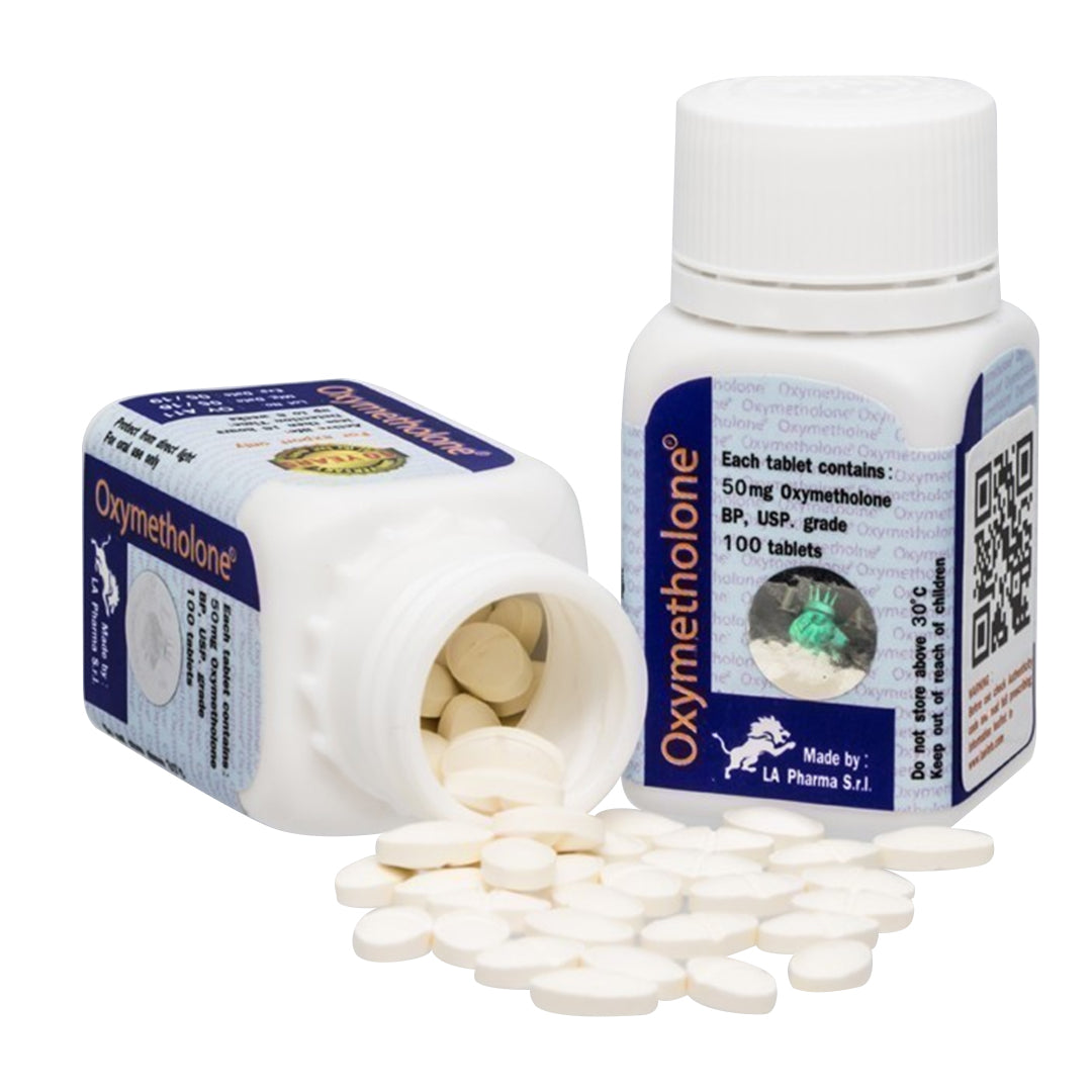 LA Oxymetholone 50mg 100 Tablets Protein House