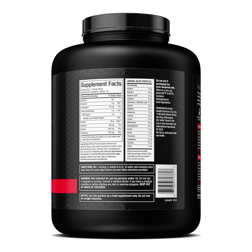 MuscleTech Iso Whey 5lbs