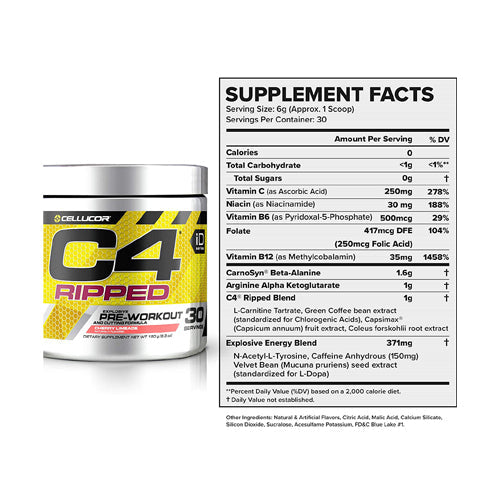 C4 Ripped - 30 Servings