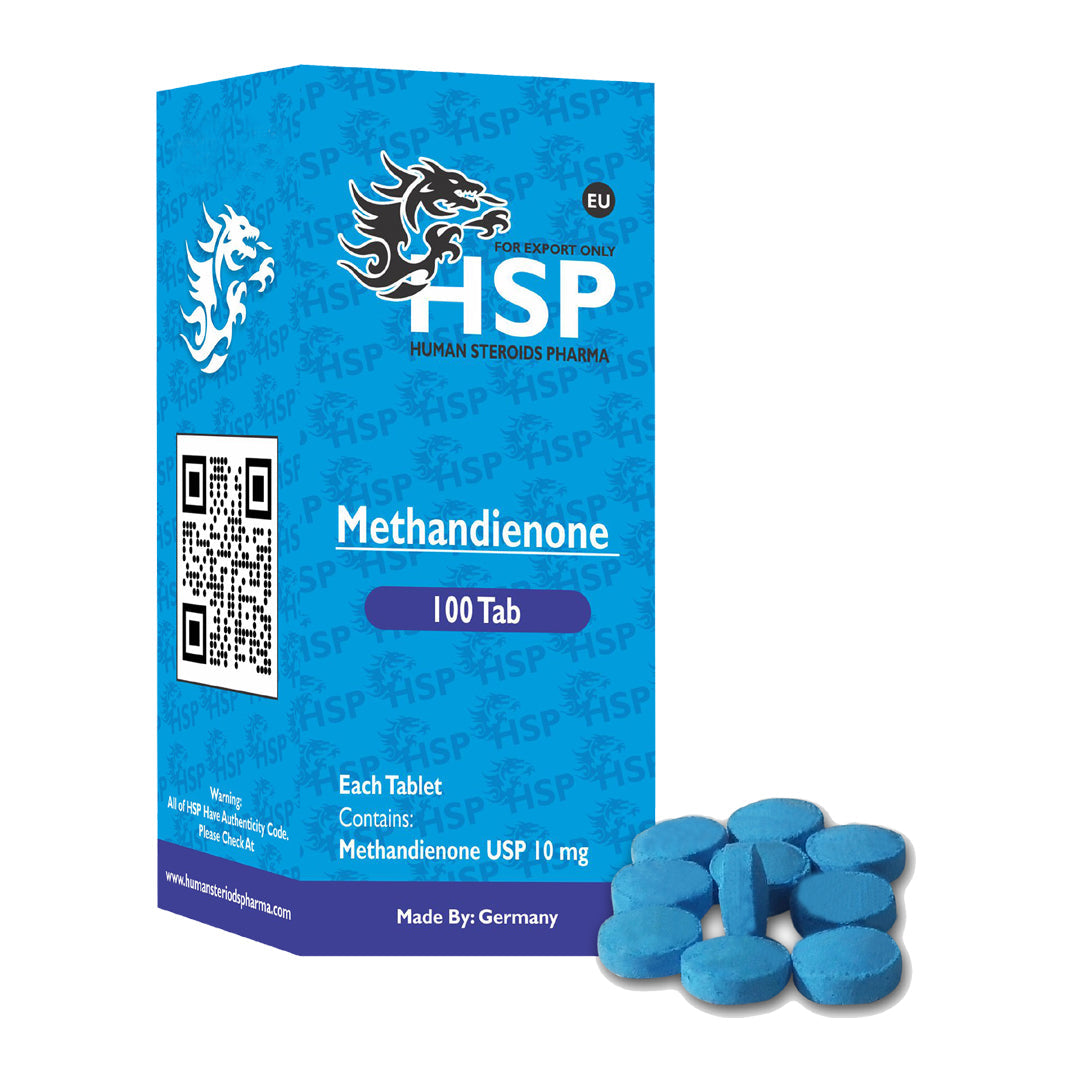 HSP Methandienone 10mg 100 Tablets – Protein House