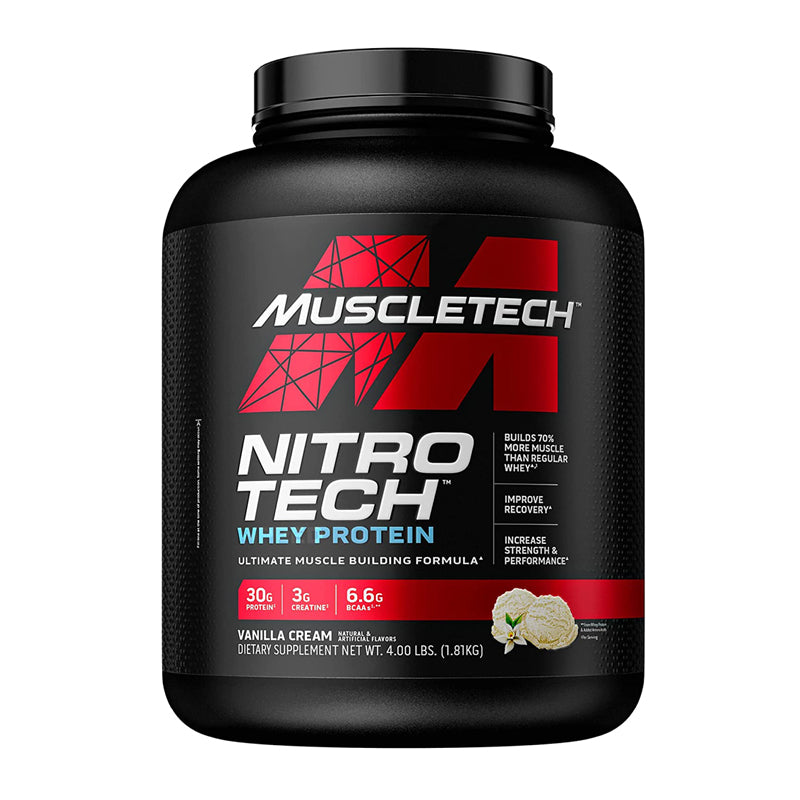 Nitrotech Whey Protein - 4 LBS