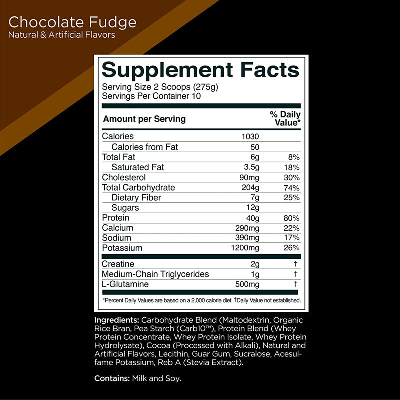 Rule 1 Mass Gainer - 6 LBS